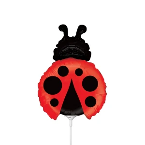 14 inch (35 cm) Betallic Air-filled Ladybug folie ballon