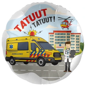 17 Inch (46 cm) Premioloon Ambulance folie ballon