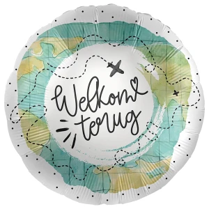 17 Inch (46 cm) Premioloon Welkom Terug folie ballon