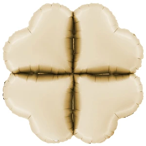 24 inch (61 cm) Grabo Maxi Base Heart Satin Cream folie ballon