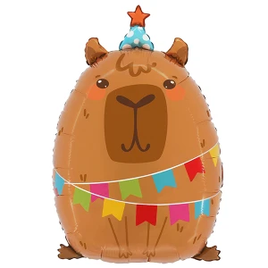 30 inch (77 cm) Grabo Party Capybara folie ballon
