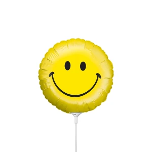9 inch (22,5 cm) Grabo Air-filled Smiley Face folie ballon