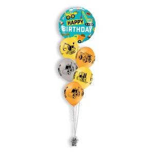 Ballonboeket Birthday Construction (#27007)