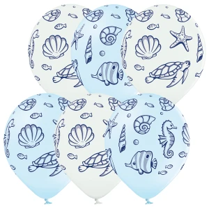 D11 (30 cm) Belbal Sea Life ballonnen