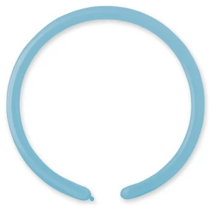 D2 Gemar modelleer standaard Baby Blue latex ballonnen