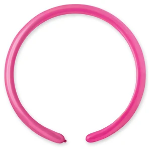 D2 Gemar modelleer standaard Fuchsia latex ballonnen