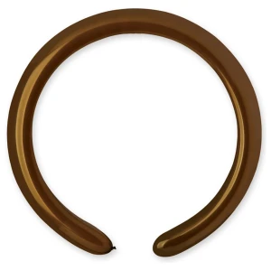 D4 Gemar modelleer standaard Brown latex ballonnen