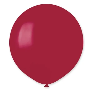 G19 (48 cm) Gemar Standaard Burgundy latex ballon