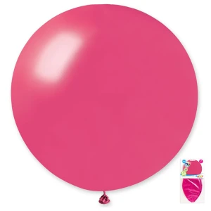 G30 (80 cm) Gemar Standaard Fuchsia latex ballon (retailverpakking) G30 (80 cm) Gemar Standaard Fuchsia latex ballon (retailverpakking)