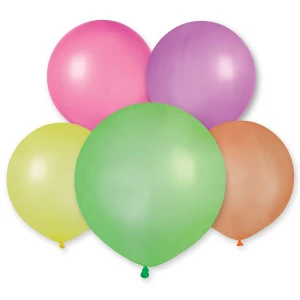 GF19 (48 cm) Gemar Neon Assortie latex ballonnen