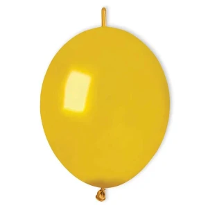 GLM13 (33 cm) Gemar G-link metallic Gold latex ballonnen