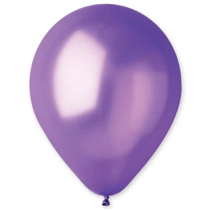 GM120 (33 cm) Gemar metallic Purple latex ballonnen
