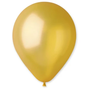 GM120 (33 cm) Gemar metallic Gold latex ballonnen
