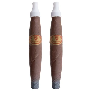 Grote nep sigaar 28cm 2 stuks
