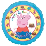 18 Inch (44 cm) Anagram Peppa Pig Happy Birthday folie ballon