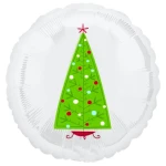 18 inch (44 cm) Anagram See Thru Christmas Tree folie ballon