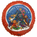 18 inch (44 cm) Anagram Winnie The Pooh Christmas folie ballon