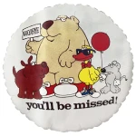 18 Inch (44 cm) Anagram You'll Be Missed folie ballon