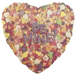 18 Inch (46 cm) Anagram Be Mine Candy folie ballon