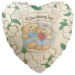 18 Inch (46 cm) Anagram Forever Friends It's Your Wedding Day folie ballon