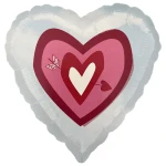 18 Inch (46 cm) Anagram Heart With Arrow folie ballon