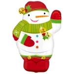 18 inch (46 cm) Anagram Snowman folie ballon