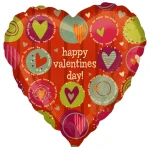 18 Inch (46 cm) Anagram Valentine Circles folie ballon