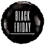 18 inch (46 cm) De Ballonnerie Black Friday folie ballon