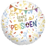 18 inch (46 cm) De Ballonnerie Geniet Van Je Pensioen folie ballon