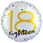 18 Inch (46 cm) De Ballonnerie Happy Birthday folie ballonnen