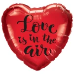 18 inch (46 cm) De Ballonnerie Love Is In The Air folie ballon