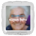 18 inch (46 cm) Fotoballon vierkant