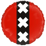 18 inch (46 cm) Globos Amsterdam folie ballon