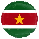 18 inch (46 cm) Globos Suriname folie ballon
