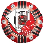 18 Inch (46 cm) Grabo Casino Chip folie ballon