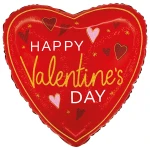 18 Inch (46 cm) Grabo Elegant Valentine Hearts folie ballon