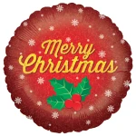 18 Inch (46 cm) Grabo Golden Christmas folie ballon