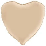 18 inch (46 cm) Grabo Heart Satin folie ballonnen