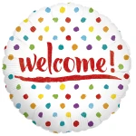 18 inch (46 cm) Grabo Welcome Dots folie ballon