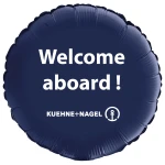 18 inch (46 cm) Private Kuehne+Nagel folieballon