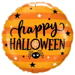18 Inch (46 cm) Qualatex Halloween Spider & Stars folie ballon