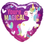 18 Inch (46 cm) Qualatex You're Magical Unicorn folie ballon