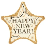 19 Inch (48 cm) Anagram Star Happy New Year folie ballon