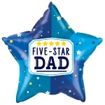20 inch (51 cm) Qualatex Five-Star Dad folie ballon