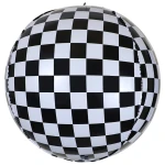 22 inch (55 cm) De Ballonnerie 4D Globe Grid folie ballon