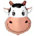 24 inch (60 cm) Flexmetal Cow Head folie ballon