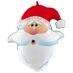 26 Inch (66 cm) Grabo Curious Santa Head folie ballon