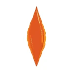 27 inch (69 cm) Qualatex Taper metallic folie ballonnen