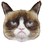 28 Inch (71 cm) Grabo Grumpy Cat folie ballon