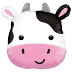 28 inch (71 cm) Qualatex Cute Holstein Cow folie ballon